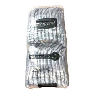 Depend Fresh Protection Men's Size XXL Dryshield Underwear 22 Count Package New